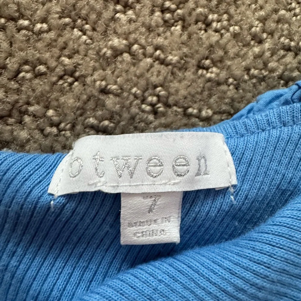 btween Blue Ruffle Jumpsuit for Kids - Picture 5 of 6